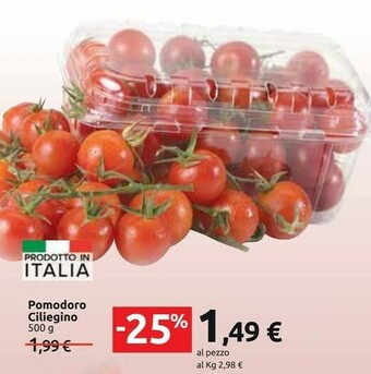 Carrefour Pomodoro Ciliegino 500 G offerta
