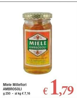 Famila Ambrosoli Miele Millefiori offerta