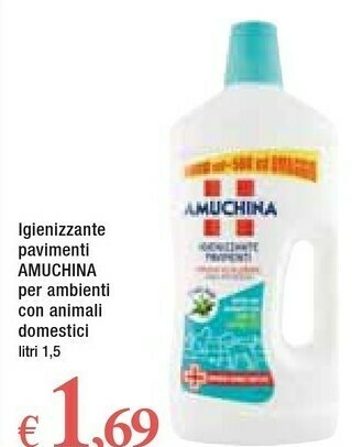 Famila Amuchina Igienizzante Pavimenti offerta