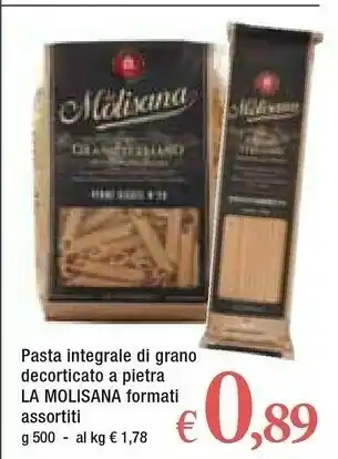 Famila La Molisana Pasta Integrale Di Grano Duro Spaghetti offerta