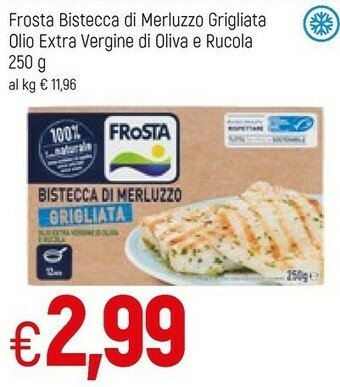 Famila Frosta Filetti Di Merluzzo Alla Mugnaia 250 G(ml) offerta