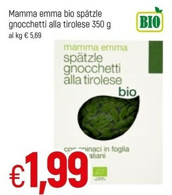 Famila Mamma emma Bio Spàtzle Gnocchetti Alla Tirolese offerta