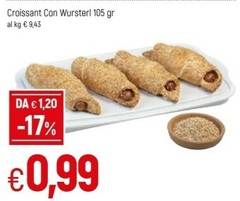 Famila Croissant Con Wursterl offerta