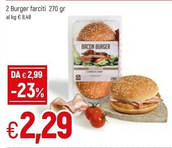 Famila 2 Burger Farciti offerta