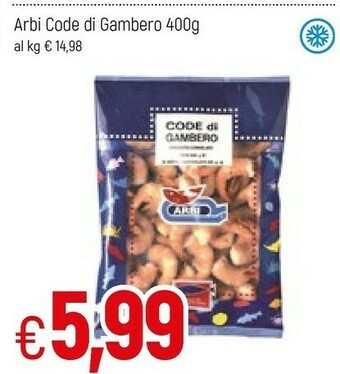 Famila Arbi - Code Di Gambero offerta
