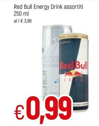 Red bull Energy Drink 250ml Bevanda Energetica Liquido