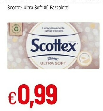 Famila Scottex Ultra Soft 80 Fazzoletti offerta