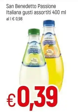 Famila San Benedetto Passione Italiana Prima Spremitura Limone offerta