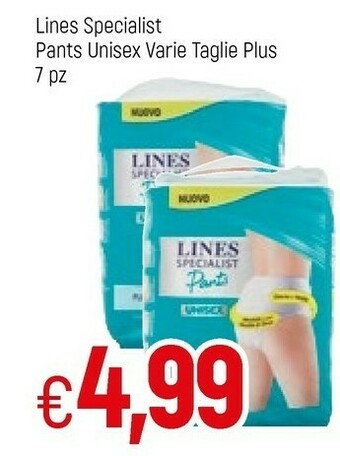 Famila Lines Specialist Pants Unies offerta
