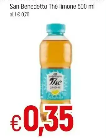 Famila San Benedetto Thè Al Limone 500 G(ml) offerta