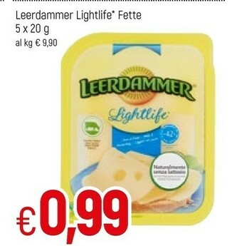 Famila Leerdammer Lightlife Fette 100 G(ml) offerta