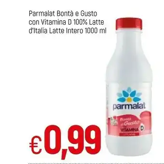 Famila Parmalat Latte Intero Bontà E Gusto 1000 G(ml) offerta