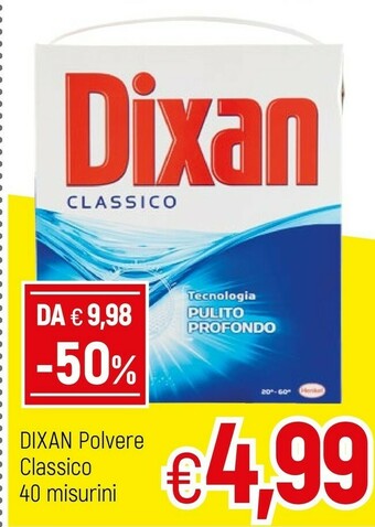 Famila Dixan Polvere Classico offerta