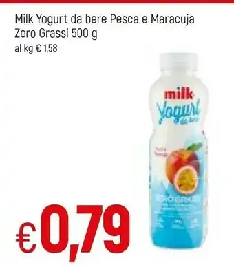 Famila Milk - Yogurt Da Bere Pesca E Maracuja 500 G(ml) offerta