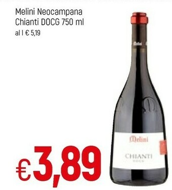 Famila Melini Chianti DOCG 750 G(ml) offerta