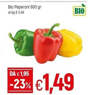 Famila Bio Peperoni offerta