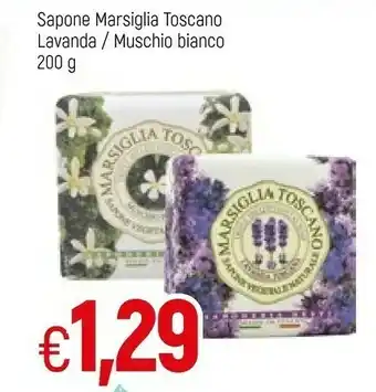 Famila Muschio Bianco Sapone Marsiglia Toscano offerta