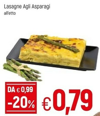Famila Lasagne Agli Asparagi offerta