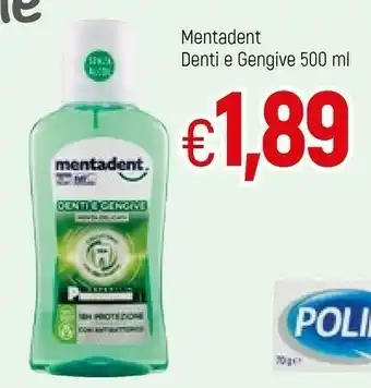 Famila Mentadent Denti E Gengive 500ml offerta