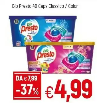 Famila Presto 40 Caps Classico offerta