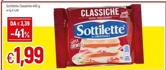 Famila Mondelez - Sottilette Le Originali Classiche 400 G(ml) offerta