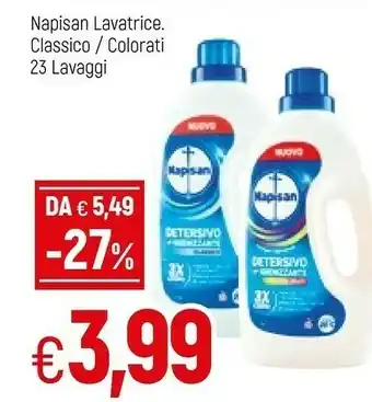 Famila Napisan Lavatrice Classico offerta