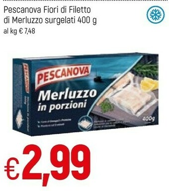 Famila Pescanova Fiori Di Filetto Di Merluzzo 400 G(ml) offerta
