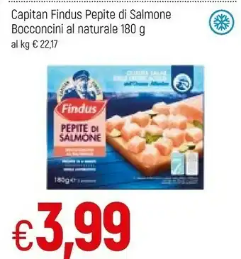 Famila Findus Capitan Pepite Di Salmone Bocconcini Al Naturale offerta