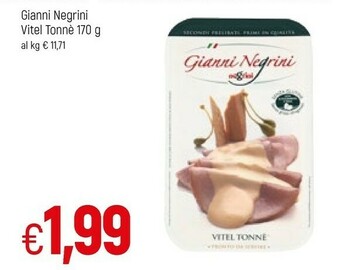 Famila Gianni negrini Vitel Tonnè 170 G(ml) offerta