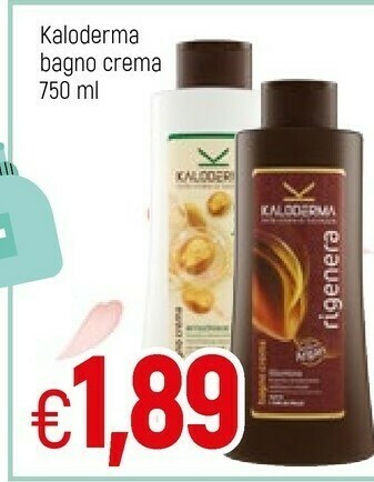 Famila Kaloderma Bagno Crema offerta
