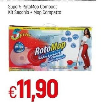 Famila Super5 Rotomop Compact offerta