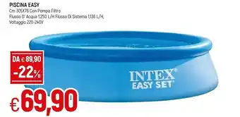 Famila Intex Piscina Easy offerta