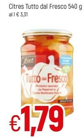 Famila Citres Tutto Dal Fresco 540 G offerta