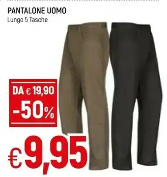 Famila Pantalone Uomo offerta