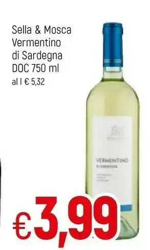 Famila Sella & mosca Vermentino Di Sardegna DOC offerta