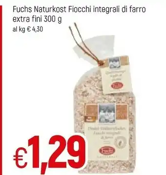 Famila Fuchs Fiocchi Di Avena Extra Fini 300 G(ml) offerta