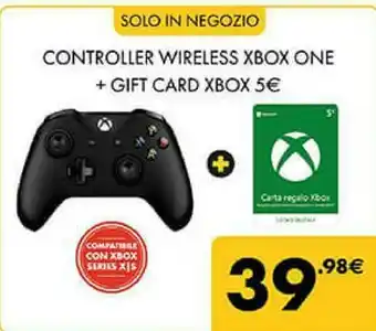 XBox Controller Wireless Xbox One + Gift Card