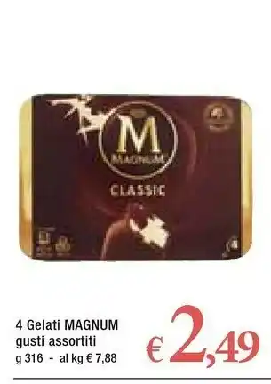 Famila Superstore Algida Magnum Classic 316 G(ml) offerta
