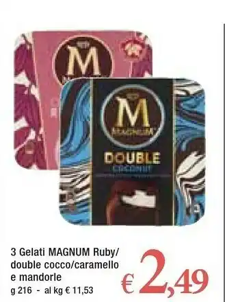 Famila Superstore Algida Magnum Double Cocco offerta