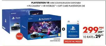 Gamestop Sony PlayStation VR offerta