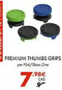 Gamestop Premium Thumbs Grips Per Ps4/ Bex One offerta
