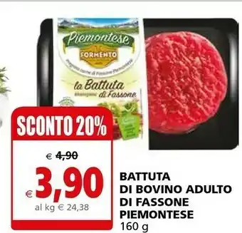 Piemontese Battuta Di Bovino Adulto Di Fassone