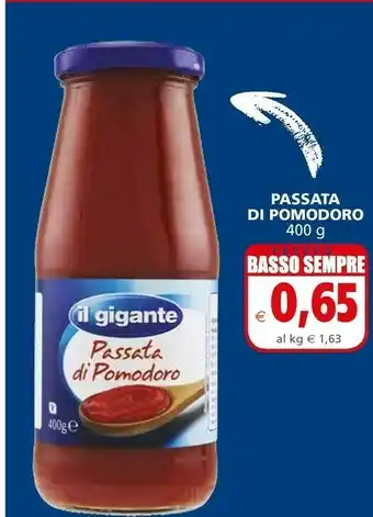 Il Gigante Il Gigante Passata Di Pomodoro offerta