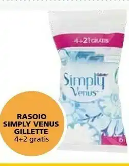 Il Gigante Simply Venus Rasoio Gillette 6 offerta
