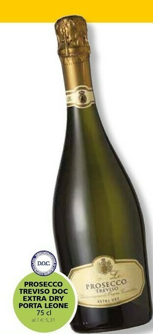 Il Gigante Prosecco Treviso Doc Extra Dry Porta Leone offerta