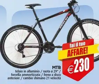 MTB Telaio In Alluminio
