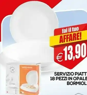 Il Gigante Servizio Piatti offerta