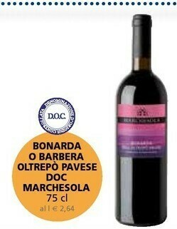 Il Gigante Oreo Marchesola Bonarda O Barbera Oltrepo Pavese Doc offerta