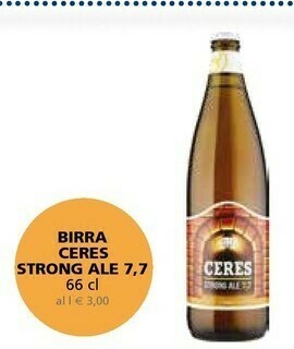 Il Gigante Di Leo Ceres Birra Strong Ale offerta