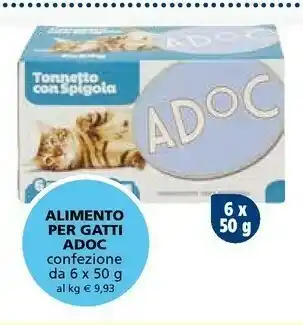 Il Gigante Adoc Alimento Per Gatti 50g offerta